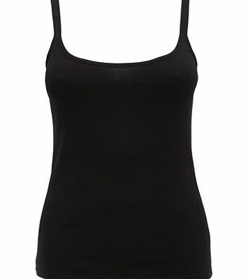 Bhs Womens Black Double Strap Cami, black 2420858513