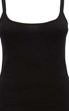 Bhs Womens Black Double Strap Cami, black 2424028513
