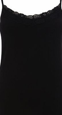 Bhs Womens Black Hidden Support Longer Vest, black