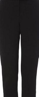 Bhs Womens Black Petite Textured Trouser, black