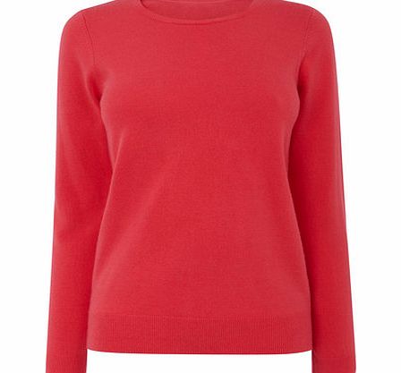 Bhs Womens Bright Pink Supersoft Long Sleeve Crew