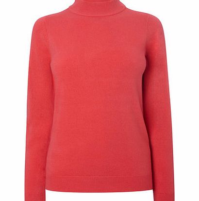 Bhs Womens Bright Supersoft Turtle Neck Jumper,