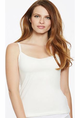 Womens Cream Hidden Support Vest, cream 4800780004