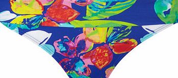 Bhs Womens Floral Print Bikini Bottoms, purple multi