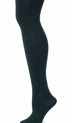 Bhs Womens Grey 1 Pair Of 100 Denier Cotton Tights,