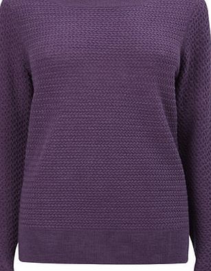 Bhs Womens Heather Supersoft Stitch Jumper, heather