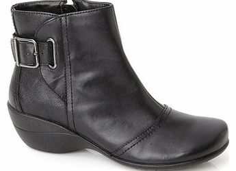 Bhs Womens Hush Puppies Black Kana Ankle Boots,