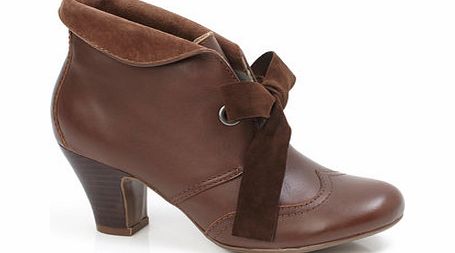 Womens Hush Puppies Brown Lonna Shootie Ankle