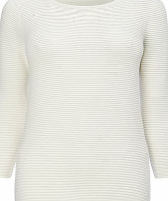 Bhs Womens Ivory Ottoman Rib Jumper, ivory 587540904