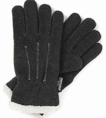Womens Ladies Grey Thinsulate Glove, grey