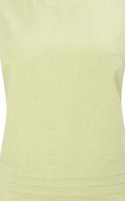 Bhs Womens Lime Linen Plain Shell Top, lime 365956253