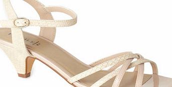 Bhs Womens Nude New Cone Heel Sandal, nude 2834903150