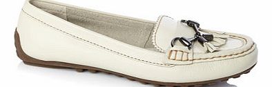 Bhs Womens Off White Hush Puppies Dalby Moccasin