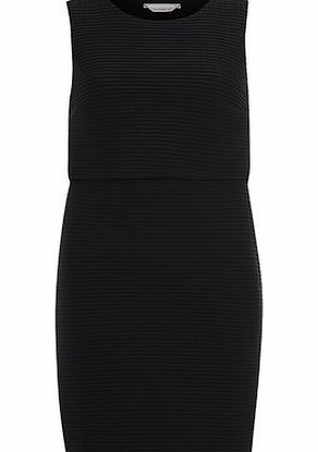 Bhs Womens Petite Double Layer Dress, black