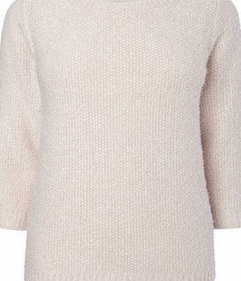 Bhs Womens Pink Fluff Jumper, pink 586630528