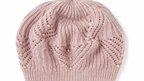 Bhs Womens Pink Pearl Beret, pink 6606030528