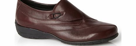 Bhs Womens TLC Burgundy Wrap Over Sporty Shoes,
