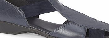 Bhs Womens TLC Navy Fisherman Shoes, navy 2846130249