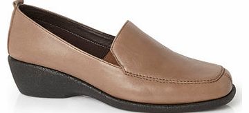 Womens TLC Taupe Light Weight Loafer, taupe