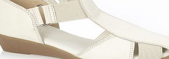 Bhs Womens TLC Wide Fit Beige Fisherman Shoes, beige