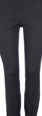 Bhs Womens Wallis Petite Grey 5 Pocket Jean, grey