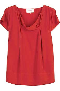 BI LA LI Exclusive crepe de Chine top