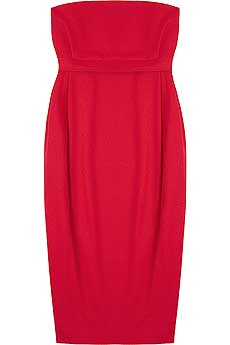 BI LA LI Strapless cotton dress