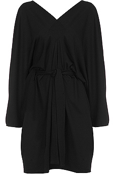 BI LA LI Wool batwing dress