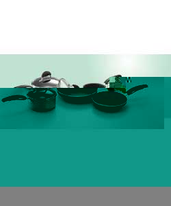 bialetti 6 Piece Pro Cook Thermo Aluminium Pan Set