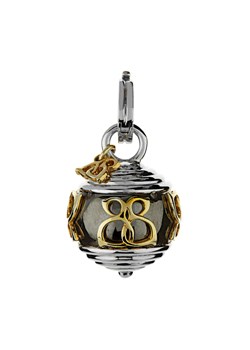 Silver and Gold Plated Charm LB297/90