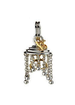 Silver and Gold Plated Fine Chain Charm