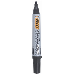 Bic Marking 2000 Permanent Markers, Bullet Tip
