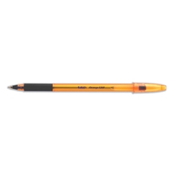 bic Orange Grip Ball Pen Translucent 0.8mm Tip