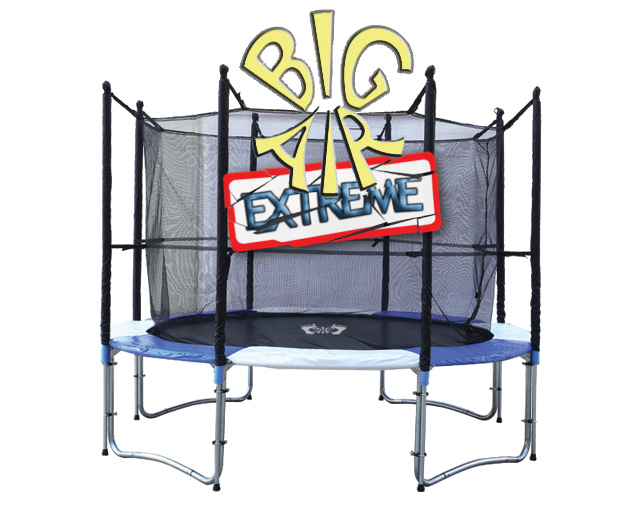 10ft Trampoline Big Air Extreme Safety Enclosure