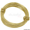 Big Bags 3.5Mtr Brass Picture Wire Pack of 10
