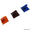 big Bags Assorted Colour Self Adhesive Square