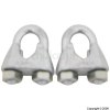 Big Bags Zinc Plated Wire Rope Clamps 8mm Pack