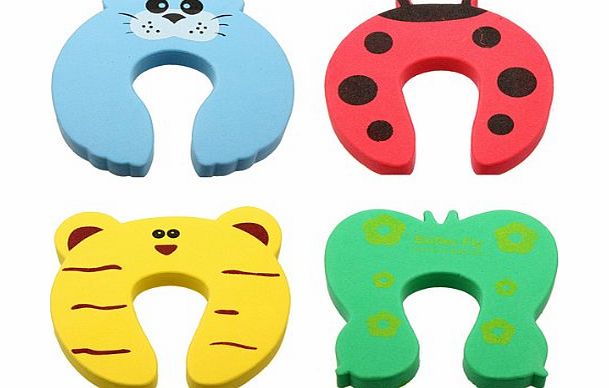 Big Bargain Store Baby Animal Helper Doorstops Guard Lock Stopper Finger Pinch