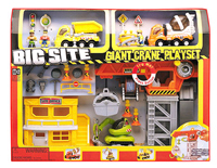 Big Site Giant Crane Play Set (With sound effects)