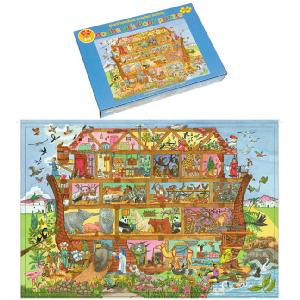 Bigjigs Toys 48 Piece Wooden Noah s Ark Puzzle