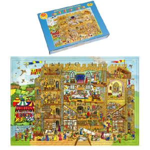 Bigjigs Toys 96 Piece Wooden Castle Puzzle