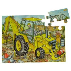 Bigjigs Toys Chunky 24 Piece Digger Puzzle