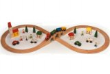 Bigjigs Toys Figure Of Eight Train Set (43 Piece)