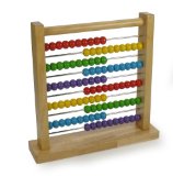 Bigjigs Toys Ltd Colourful Wooden Abacus - Bigjigs
