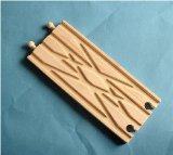 Wooden Train Track - Diamond Crossover (compatible with other leading brands) - Bigjigs Rail