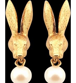 March Hare Stud Earrings BS-ER038-G