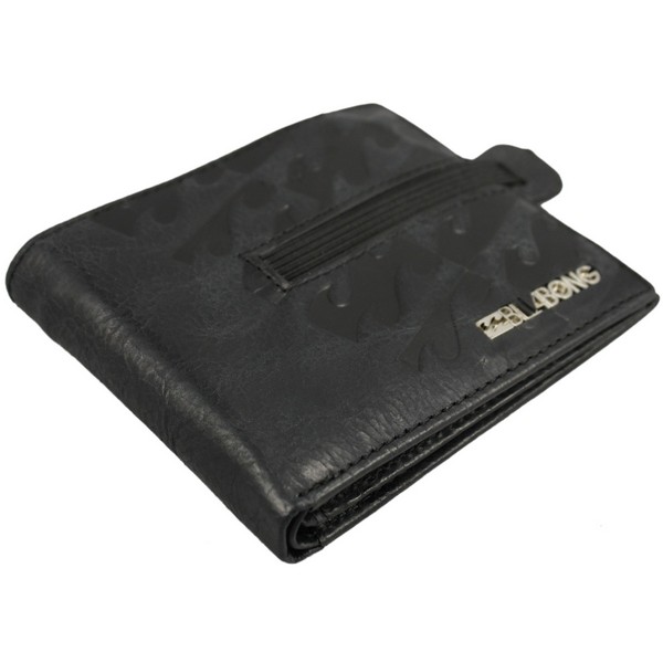 Black Divided Wallet by