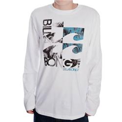 Boys Acid Test LS T-Shirt - White