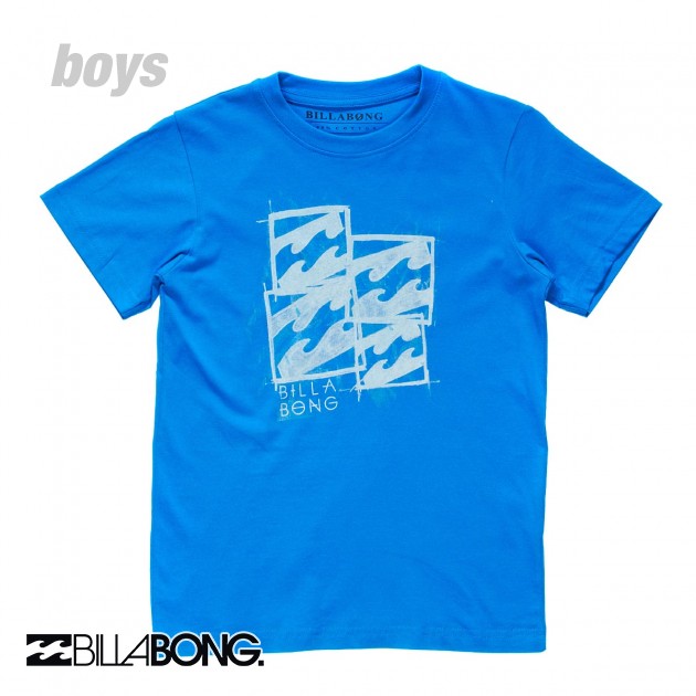 Boys Billabong Recoh T-Shirt - Turquoise
