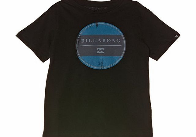 Billabong Boys Periscope Siesta Short Sleeve T-Shirt, Black, 10 Years